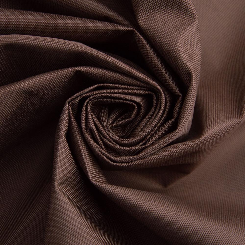Тканина тентова Оксфорд 210 г/м2 водостійка 150 см Темно-коричневий (27509)