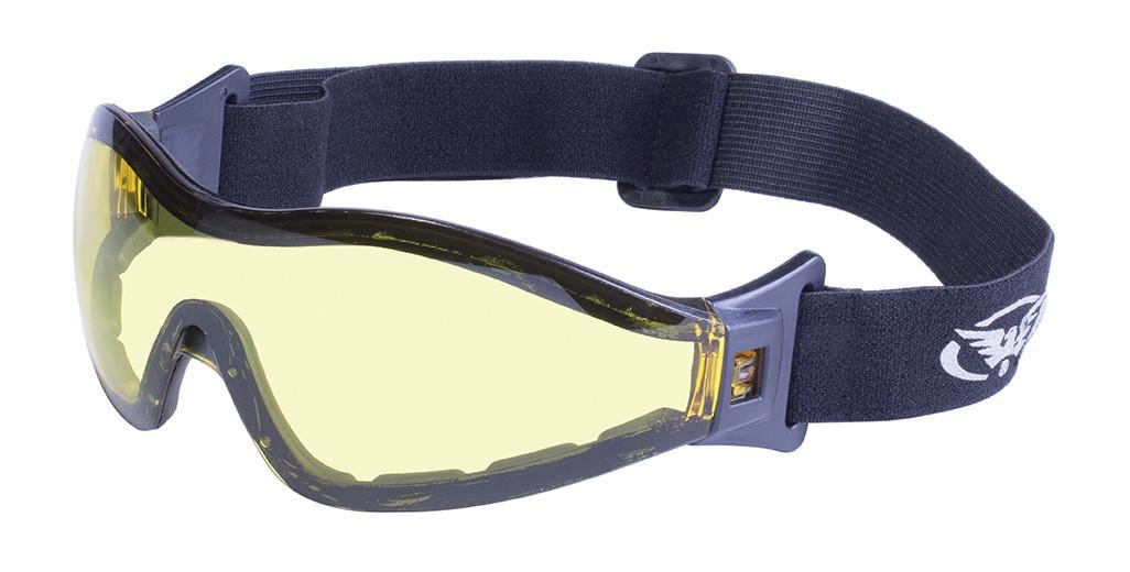 Окуляри для стрибків з парашутом Global Vision Eyewear Z-33 Yellow (10085596)