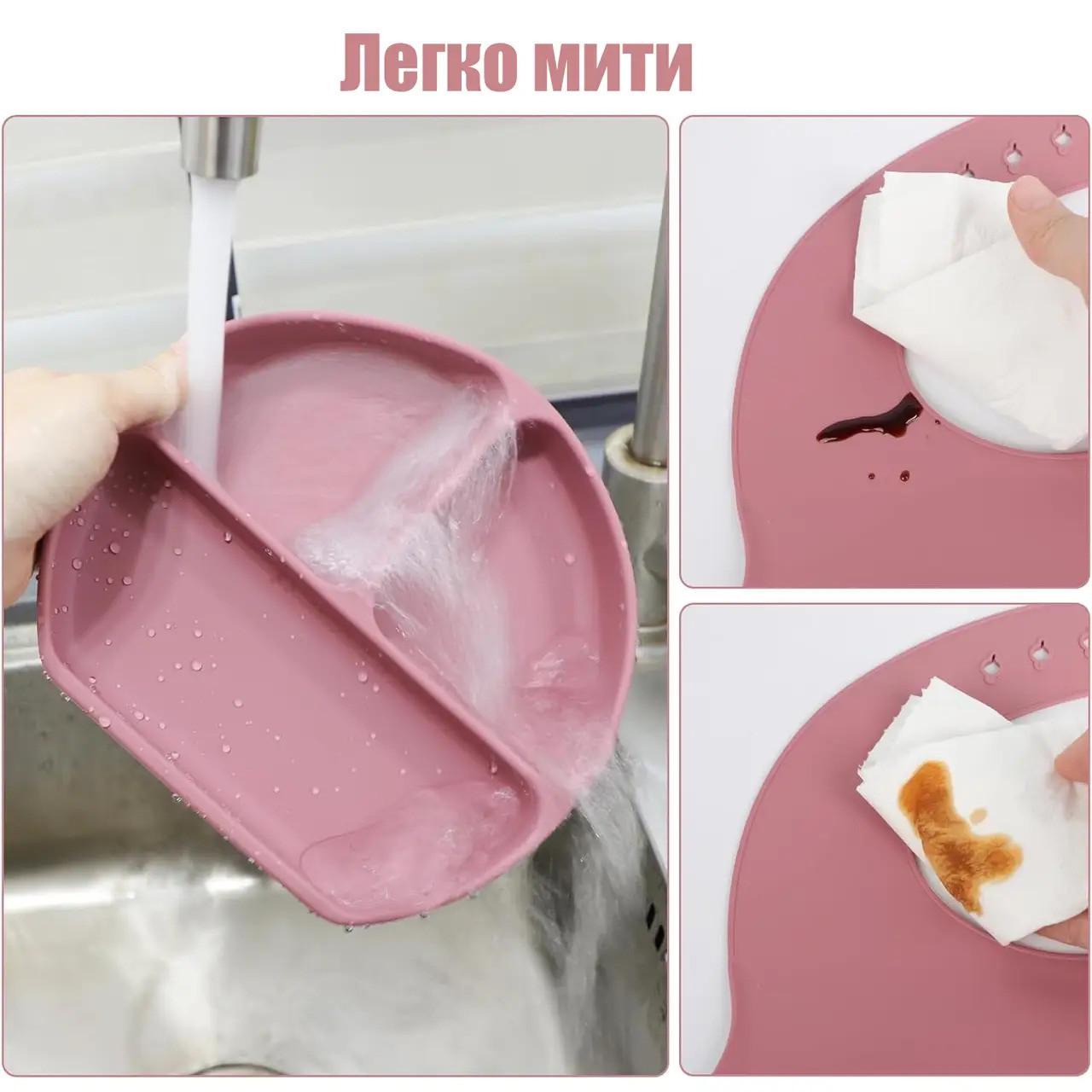 Набор силиконовый для кормления детей 7 пр. - фото 4 Набор силиконовый для кормления детей 7 пр. - фото 4