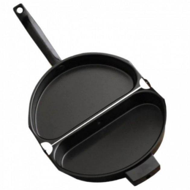 Сковорода двойная для омлета антипригарная Folding Omelette Pan