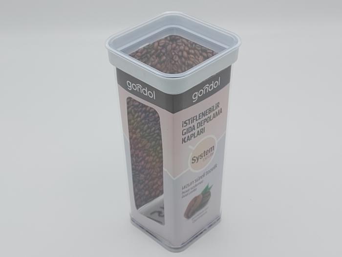 Емкость для сыпучих продуктов G-692 1,5 л 104х104х234 (20151)