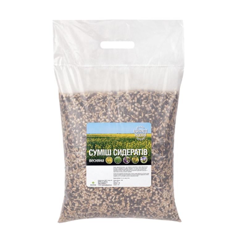 Суміш насіння сидератів для посадки навесні 1 кг (27715126)