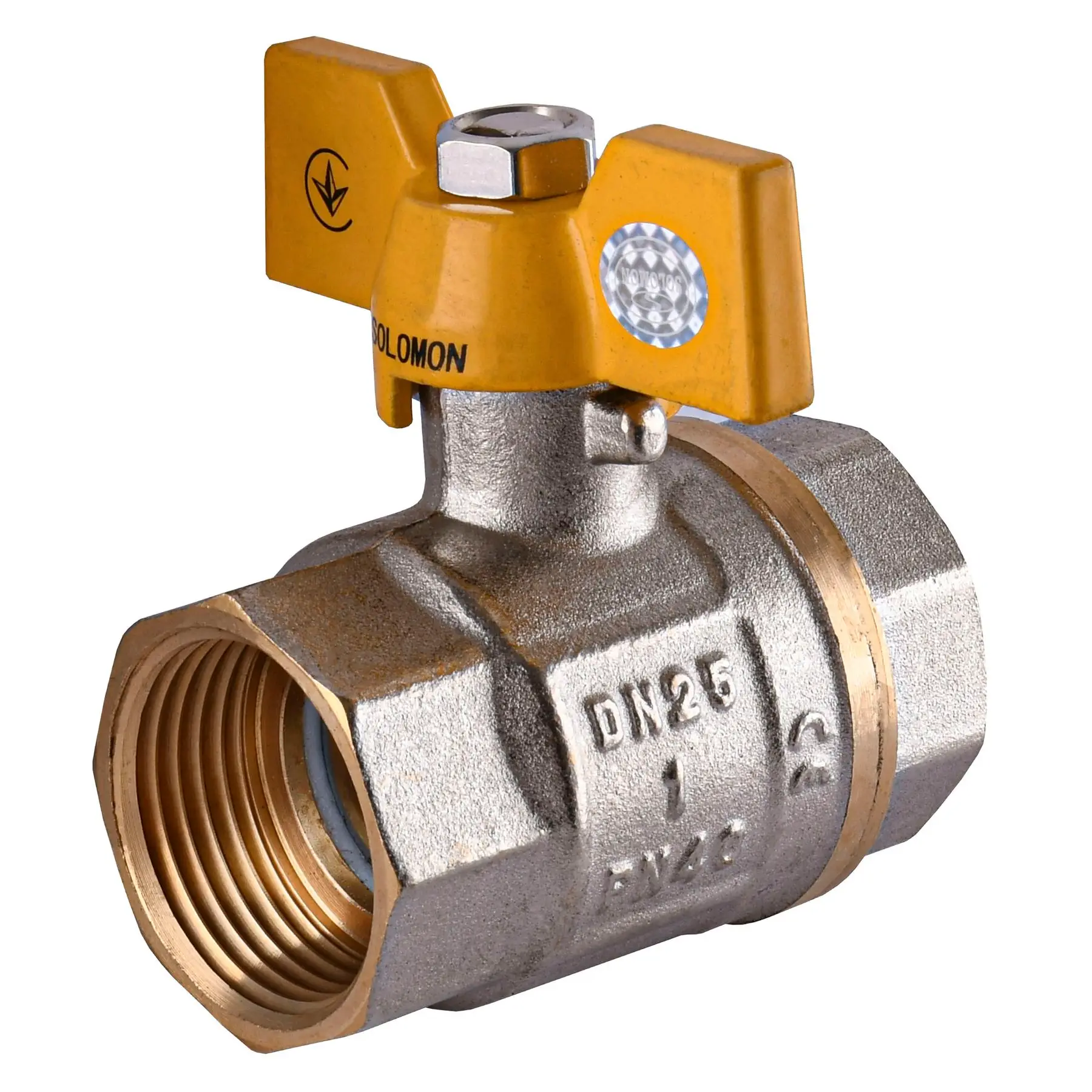 Кран шаровой прямой Solomon 1″ ВВ ЖБ PN40 (В1007) Кран шаровой прямой Solomon 1″ ВВ ЖБ PN40 (В1007)