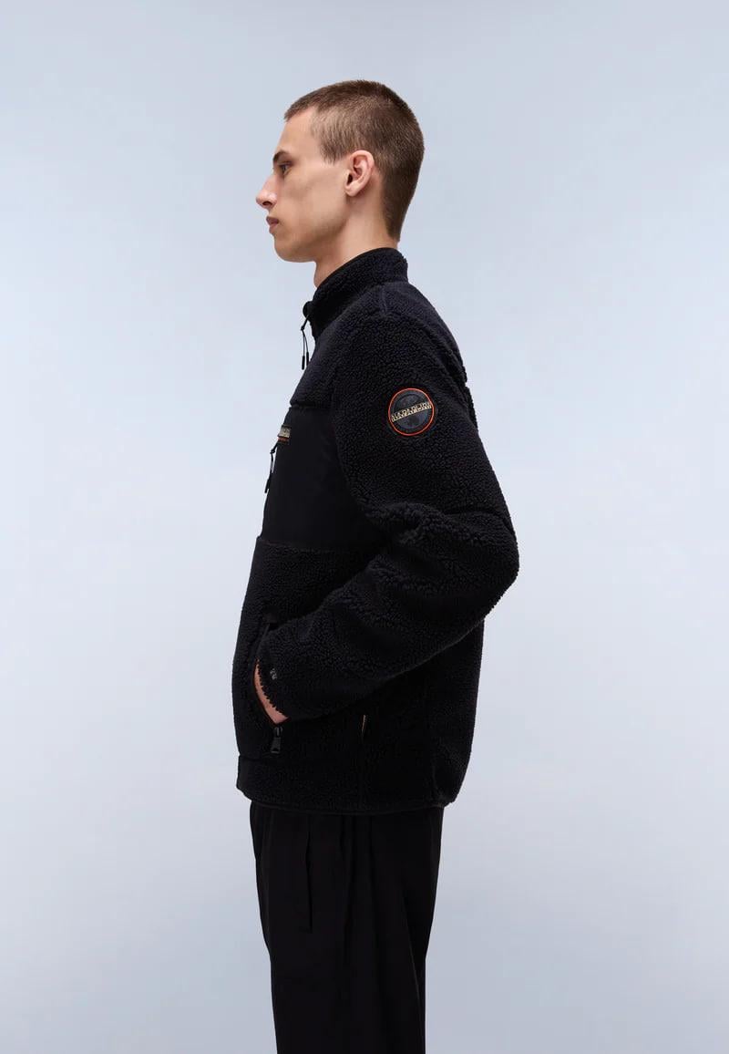 Куртка флисовая Napapijri Yupik Full-Zip Fleece L Черный (82938143) - фото 5 Куртка флисовая Napapijri Yupik Full-Zip Fleece L Черный (82938143) - фото 5