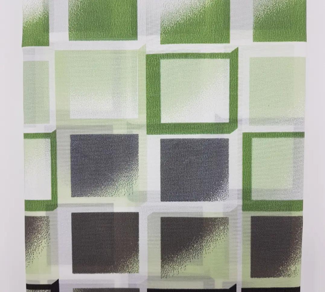 Штора у ванну miranda каре Зелений (MR45975) - фото 1