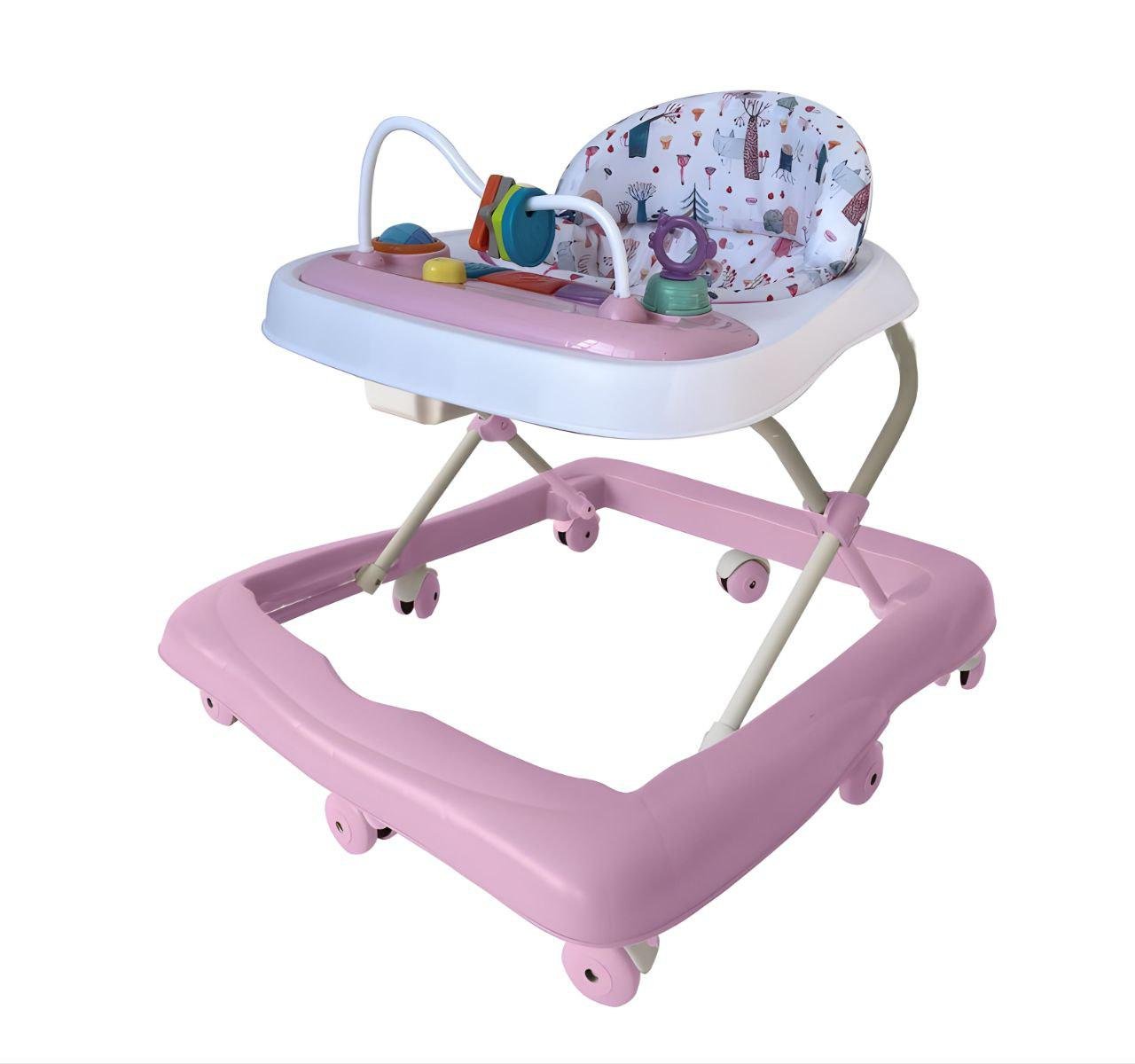 Ходунки El Camino ME 1184 FUN із розвивальною панеллю Pink (24646689)