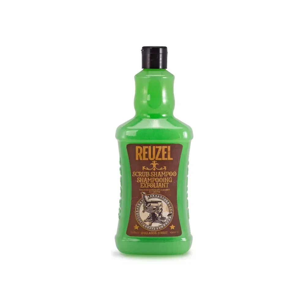 Шампунь-скраб Reuzel Scrub Shampoo удаление стайлинга себума и загрязнений 1000 мл