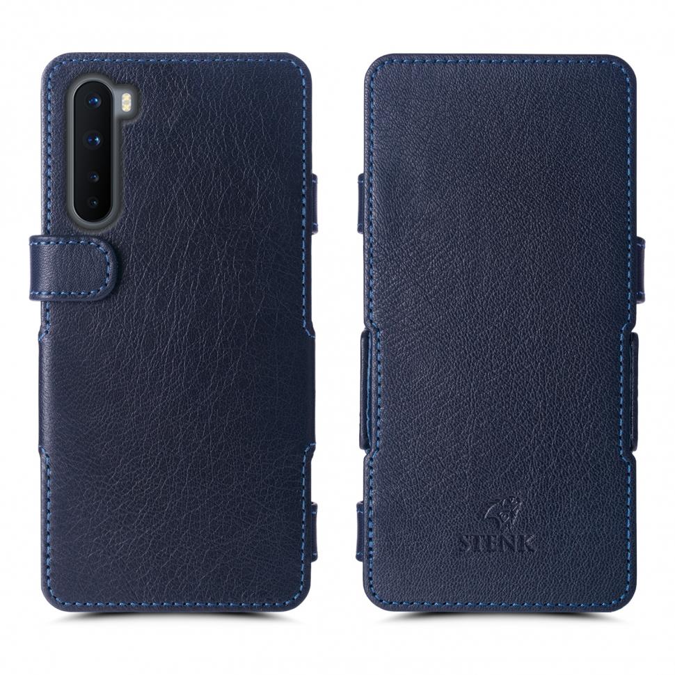 Чохол книжка Stenk Prime для OnePlus Nord Синій (68160)