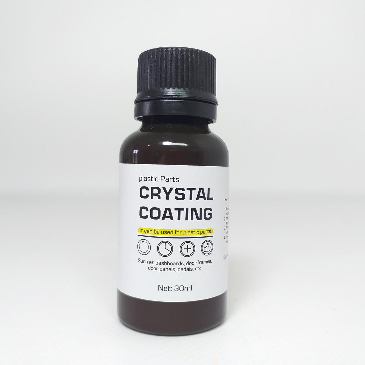 Засіб для відновлення пластику салону авто CRYSTAL Coating 30 мл (X-1988) - фото 4 Засіб для відновлення пластику салону авто CRYSTAL Coating 30 мл (X-1988) - фото 4