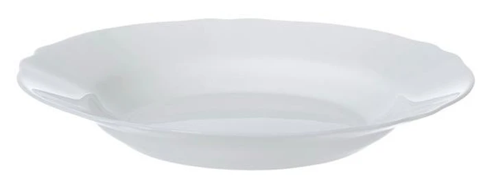 Тарелка суповая Luminarc Louis XV стеклокерамика 23 см Белый (V0722)