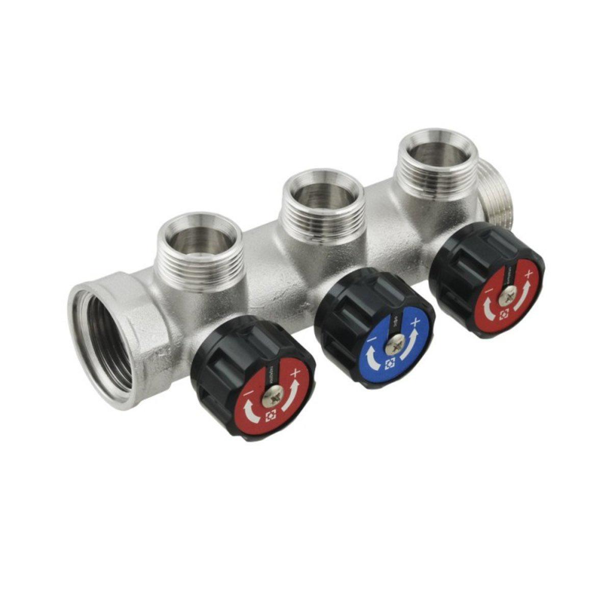 Коллектор Raftec 1x3/4 3 выхода KV03023