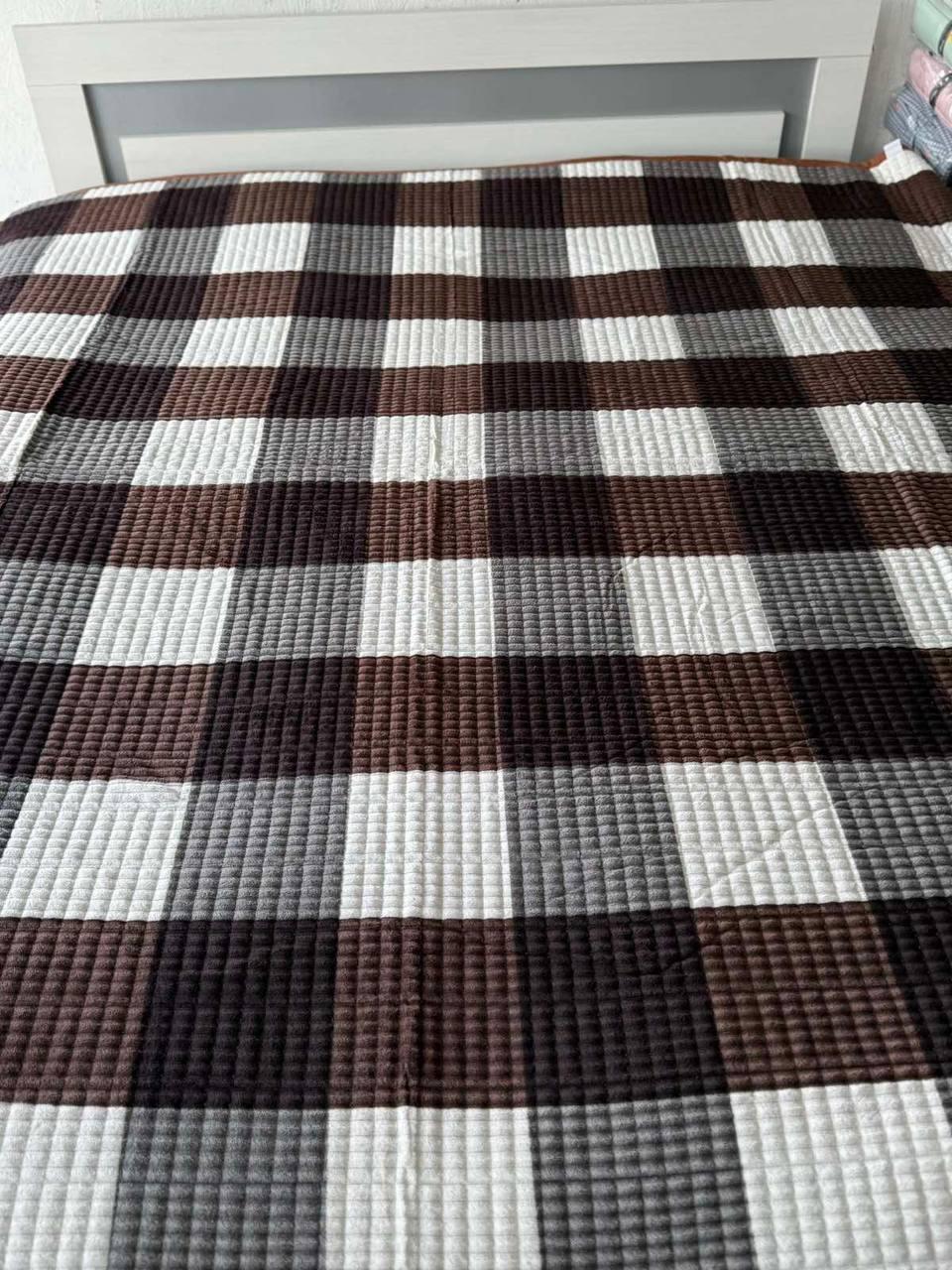 Покривало велюрове 200х230 см Бордовий (Д-al-klit-002) - фото 2 Покривало велюрове 200х230 см Бордовий (Д-al-klit-002) - фото 2