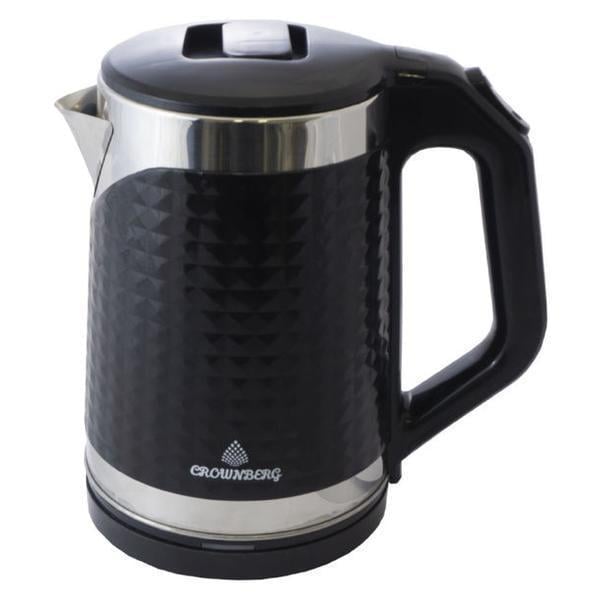 Електрочайник Crownberg 2844 1800 W 2 л Чорний