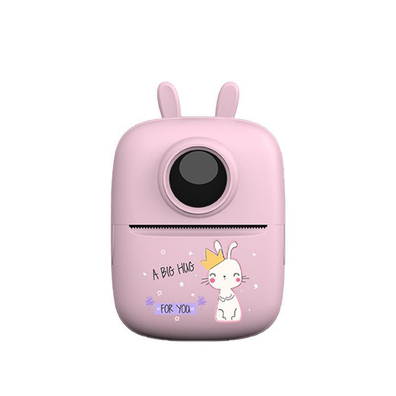 Принтер мини Mini Printer D7 Bluetooth для смартфона Розовый (257/1)
