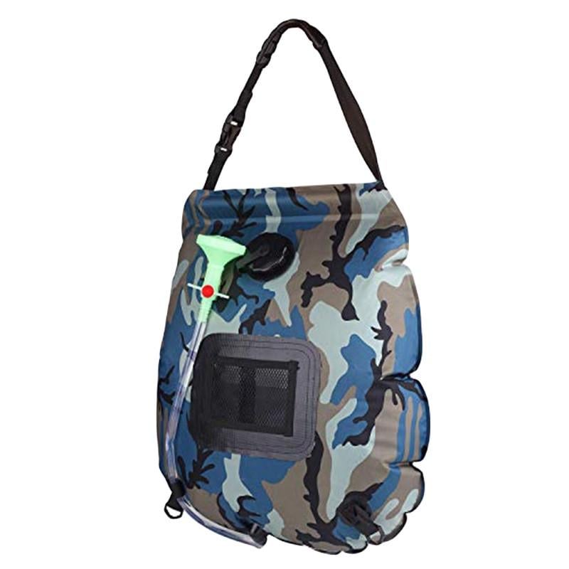 Душ похідний туристичний RIAS Camp Shower SSB20L 20 л з Чохлом Camo (3_04998)