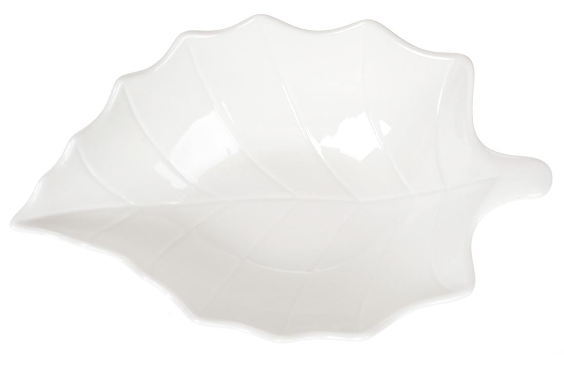 Салатник фарфоровый BonaDi Лист 1,2 л 2 шт. (988-182) - фото 2 Салатник фарфоровый BonaDi Лист 1,2 л 2 шт. (988-182) - фото 2