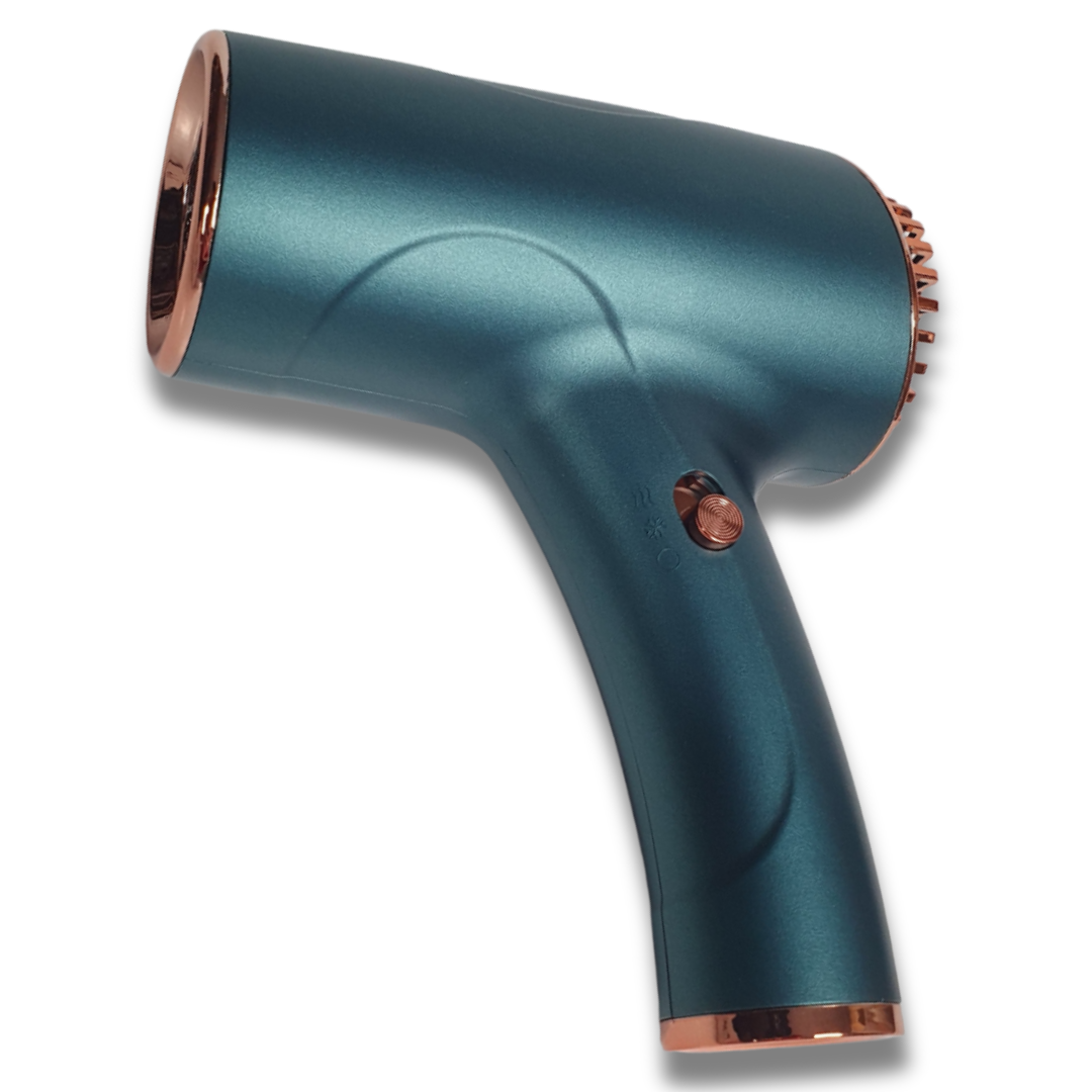 Фен для волосся Portable Hair Dryer бездротовий акумуляторний 2600mAh з USB зарядкою RTD-30-Green