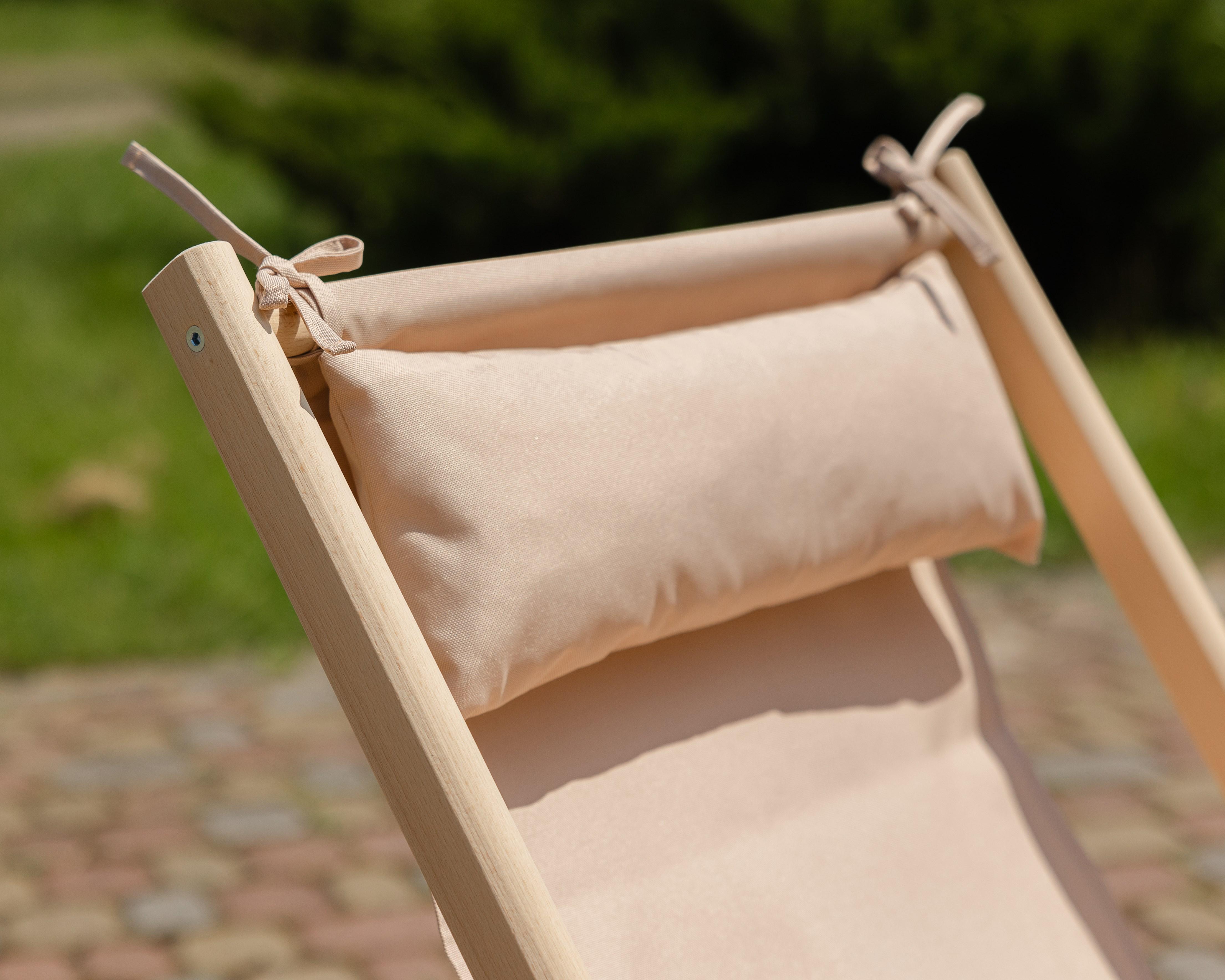 Шезлонг дерев'яний розкладний XRmaster з підлокітниками та підголовником Капучино (0002244) - фото 5 Шезлонг дерев'яний розкладний XRmaster з підлокітниками та підголовником Капучино (0002244) - фото 5