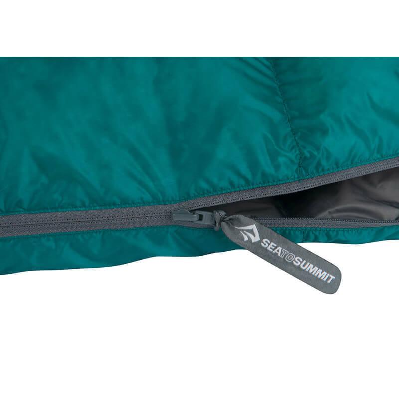 Спальный мешок Sea to Summit Traveller TR1 2019 Left Zip Regular Teal (STS ATR1-R) - фото 7