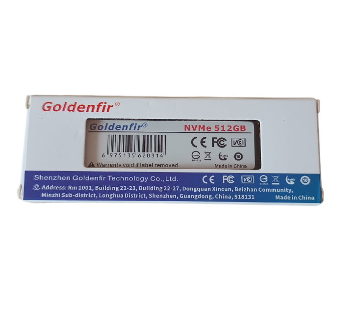 SSD-диск Goldenfir M.2 NVME 512GB (20418515) - фото 1