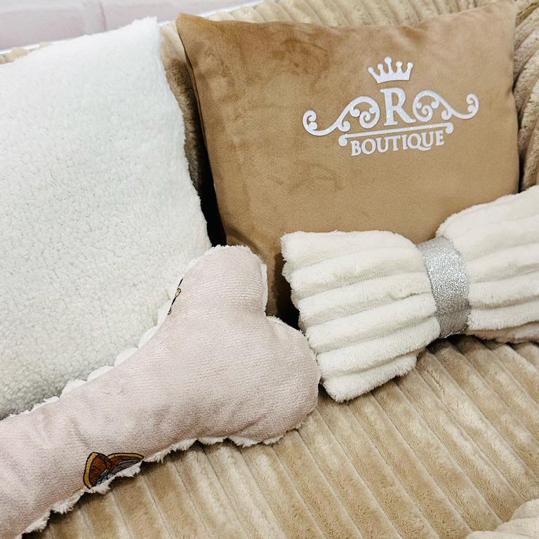 Лежанка для собак Amore mio Cane Брідж Boutique до 8 кг 70х50х23 см (DB-0076) - фото 5