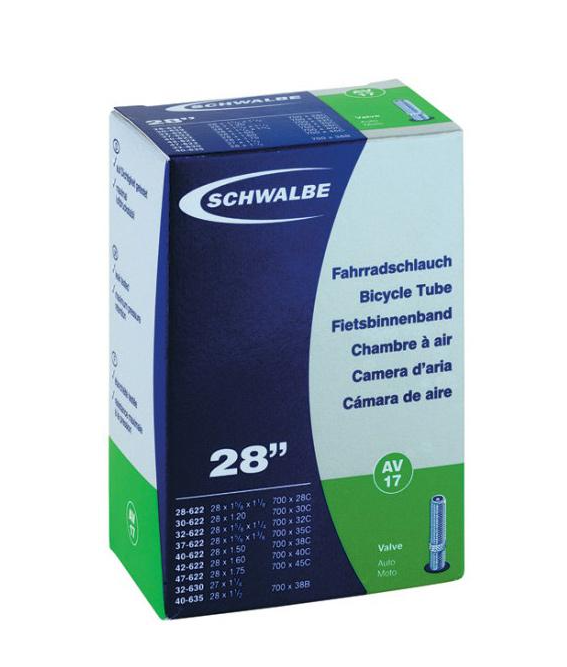 Камера для велосипеда Schwalbe AV17 EK AGV 40 мм 28"/28/47x622/635 (TUB-93-04)