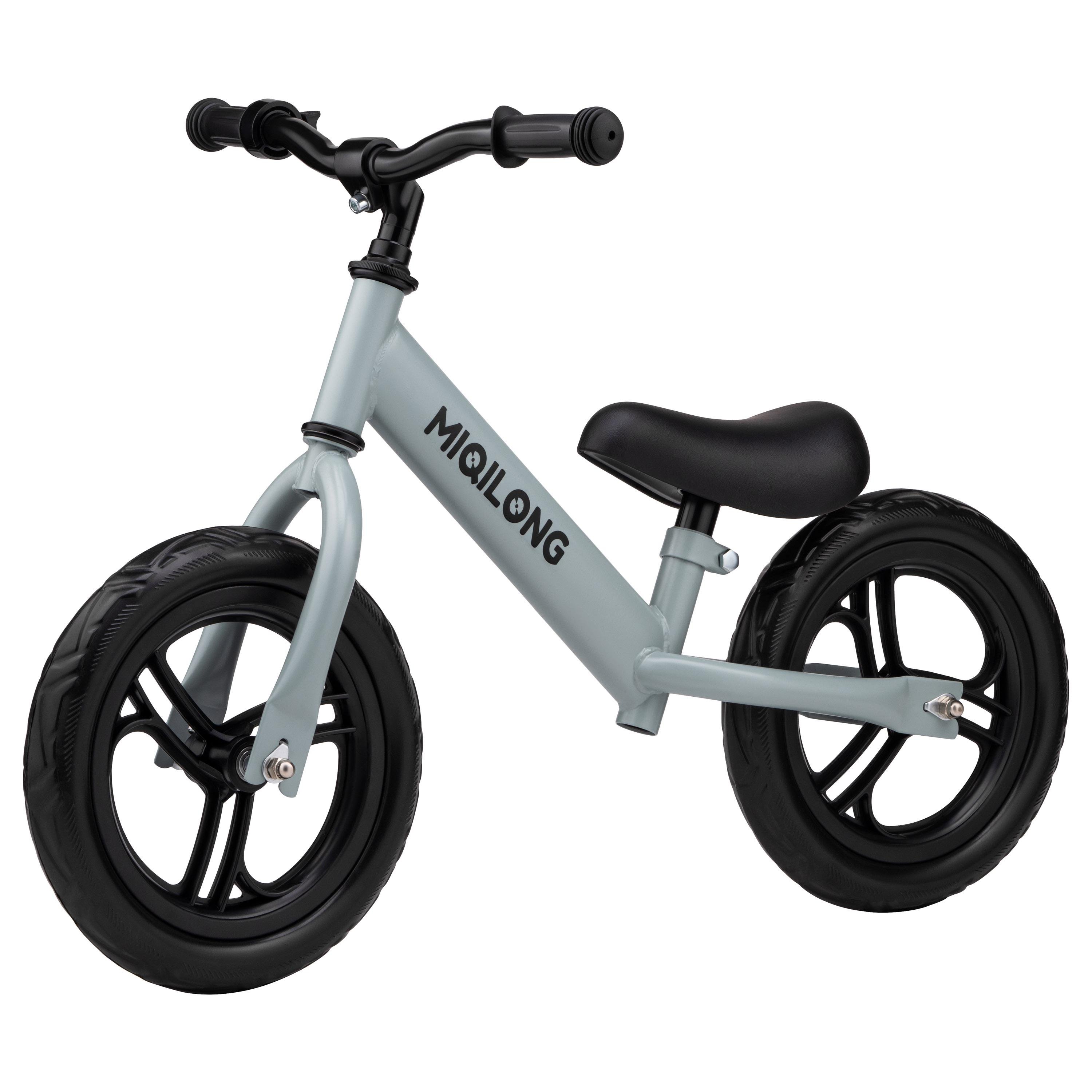 Беговел Miqilong SC 12" с регулировкой сидения/руля с нагрузкой до 30 кг Оливковый (BTC-SC12-OLIVE)