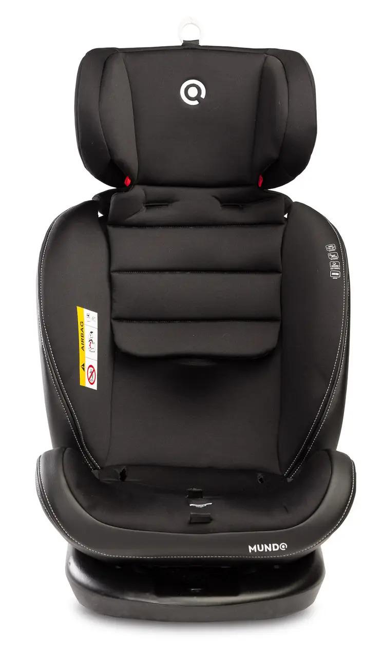 Автокресло детское Caretero Mundo Isofix 0-36 кг 81х44х44 см Черный (129887) - фото 10