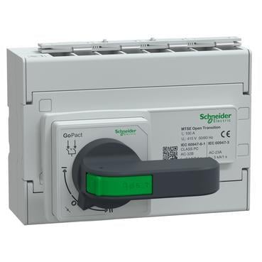 Переключатель-ручной ввод резерва РВР GoPact MTS100 100A 4P выносная поворотная ручка GM10D4N1004BEE (00000059555)