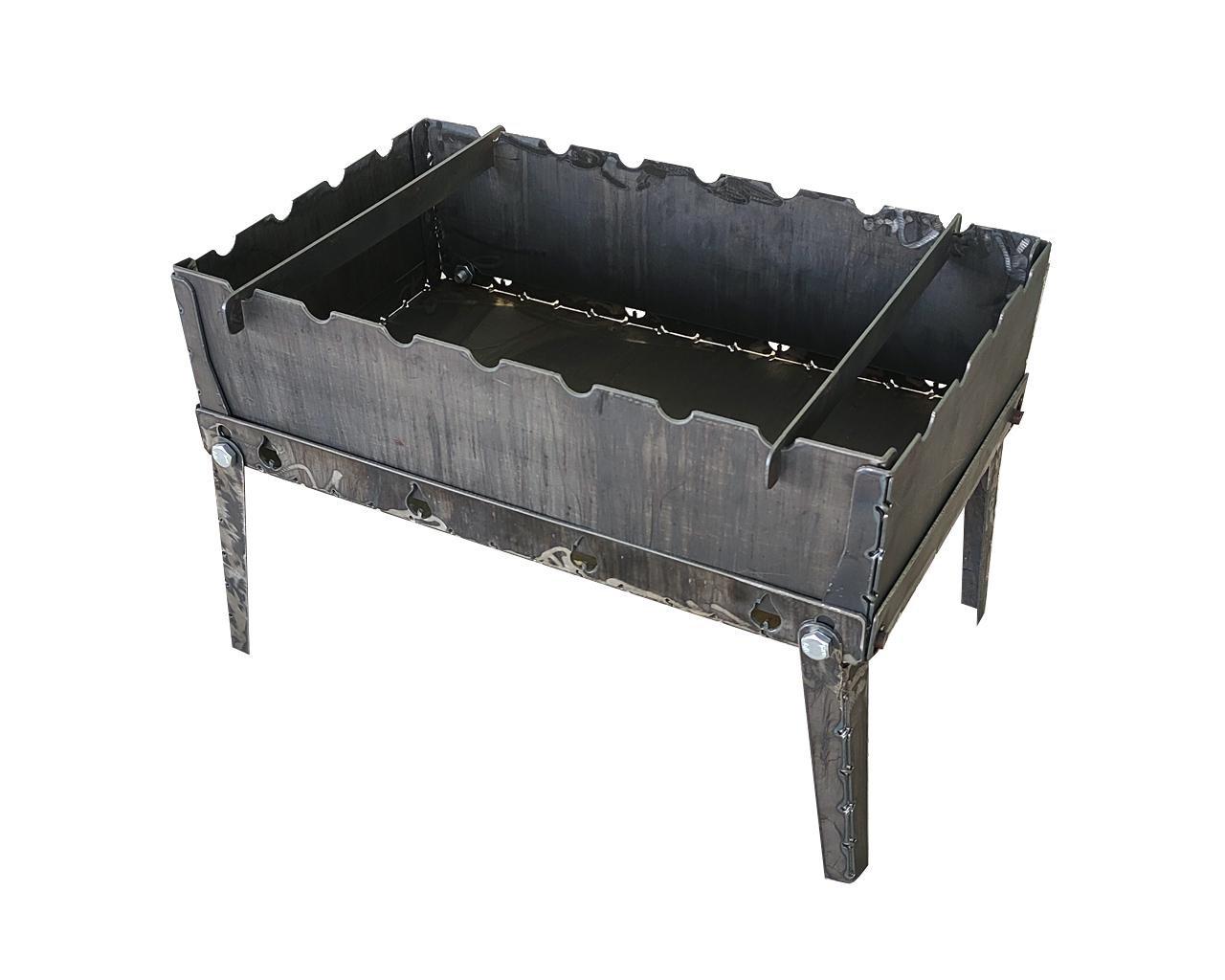 Мангал-чемоданчик Kram-kovka Турист раскладной 2 мм - фото 4 Мангал-чемоданчик Kram-kovka Турист раскладной 2 мм - фото 4