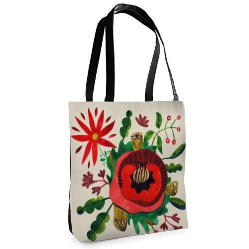 Сумка тканевая Presentville Tenderness Мак (ST 23UKR004 BL)