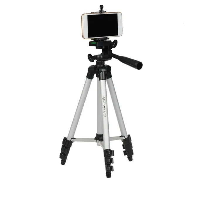 Штатив для телефона и фотоаппарата Tripod 3110 PRO 0,35-1,02 м Silver (tf3633) - фото 9