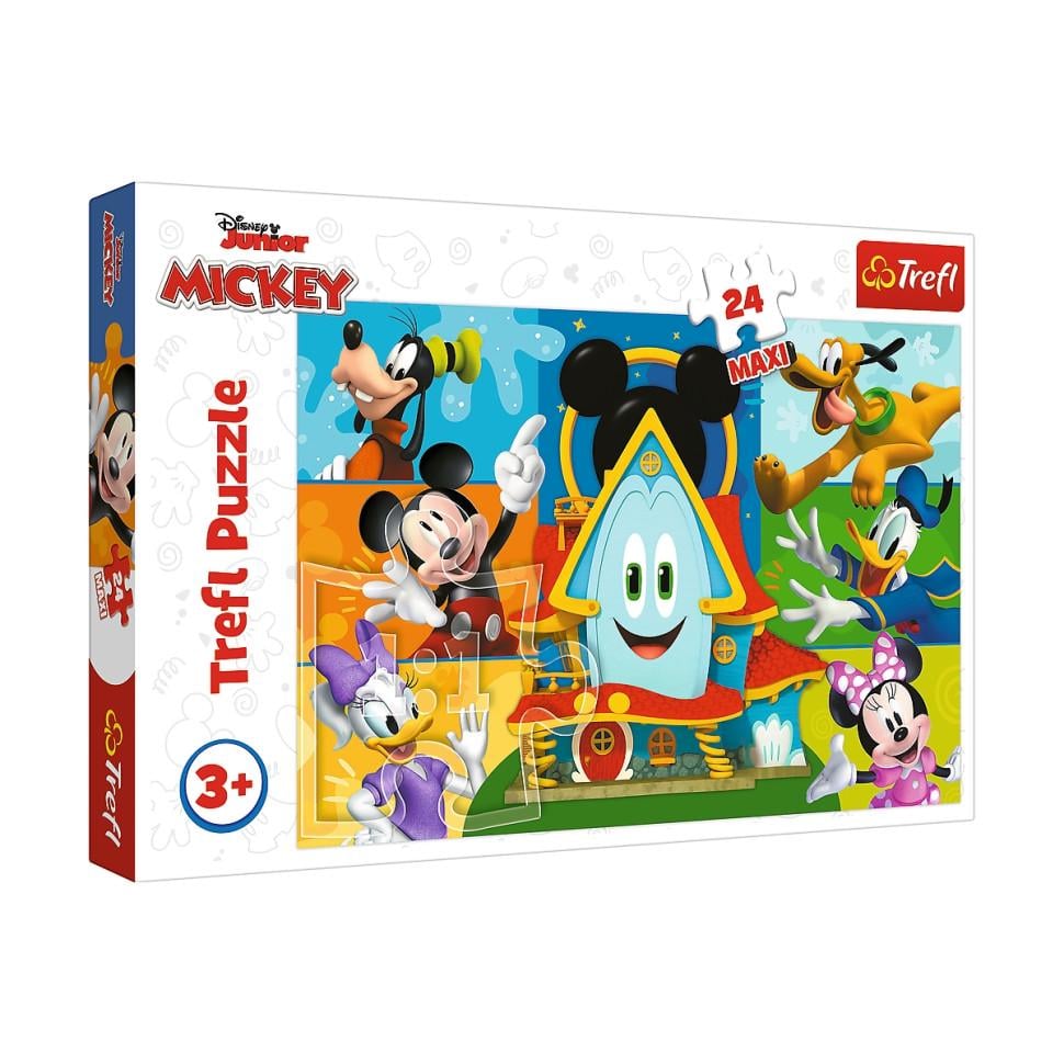 Пазлы детские Trefl Disney Микки-Маус 14351 24 элемента