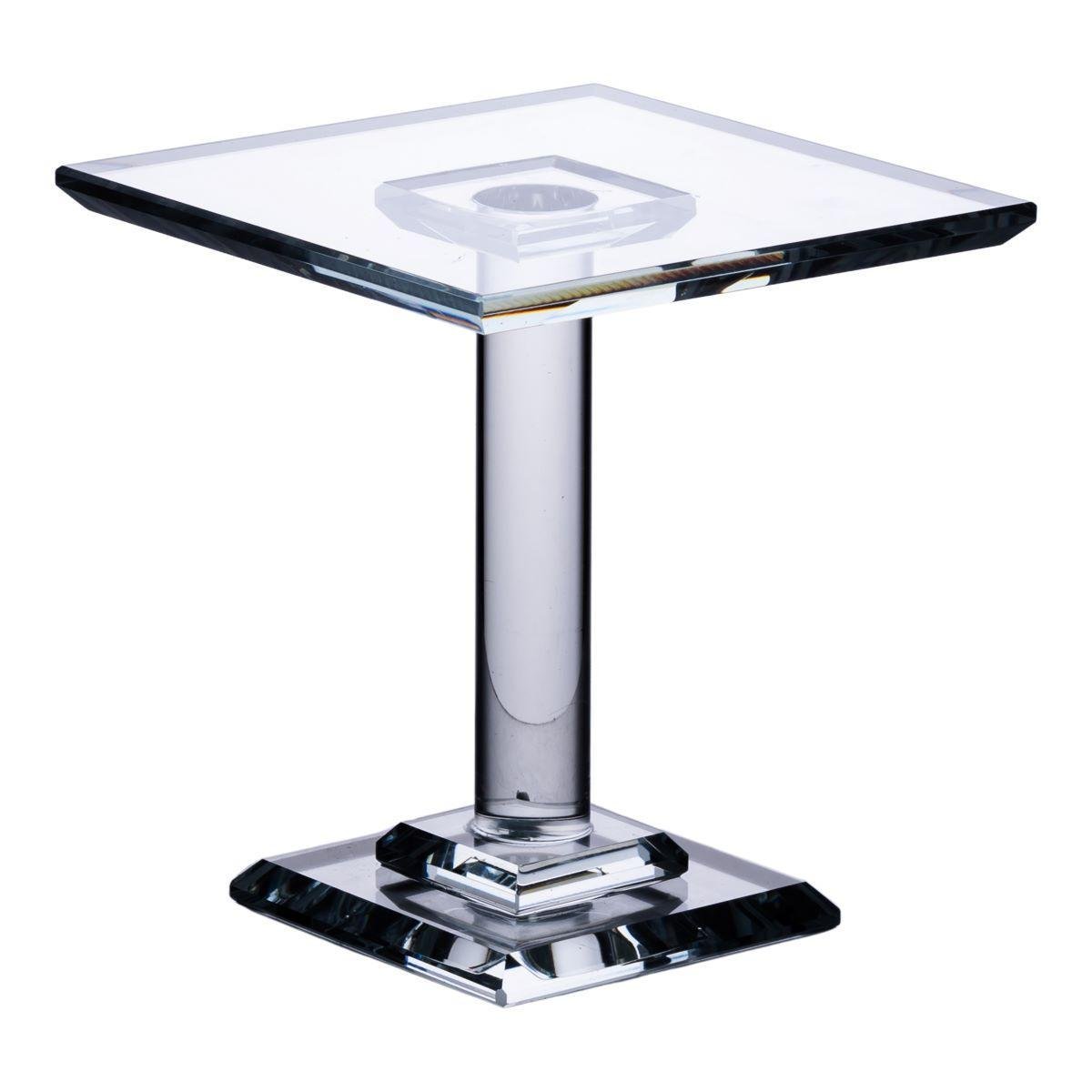 Тортовница квадратная стеклянная на ножке HP-4-70S 12х12х13 см (A-034108) Тортовница квадратная стеклянная на ножке HP-4-70S 12х12х13 см (A-034108)