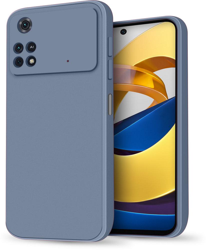 Силиконовый чехол HardCorner для Xiaomi Poco M4 Pro 4G Gray Blue (33891-6D) Силиконовый чехол HardCorner для Xiaomi Poco M4 Pro 4G Gray Blue (33891-6D)
