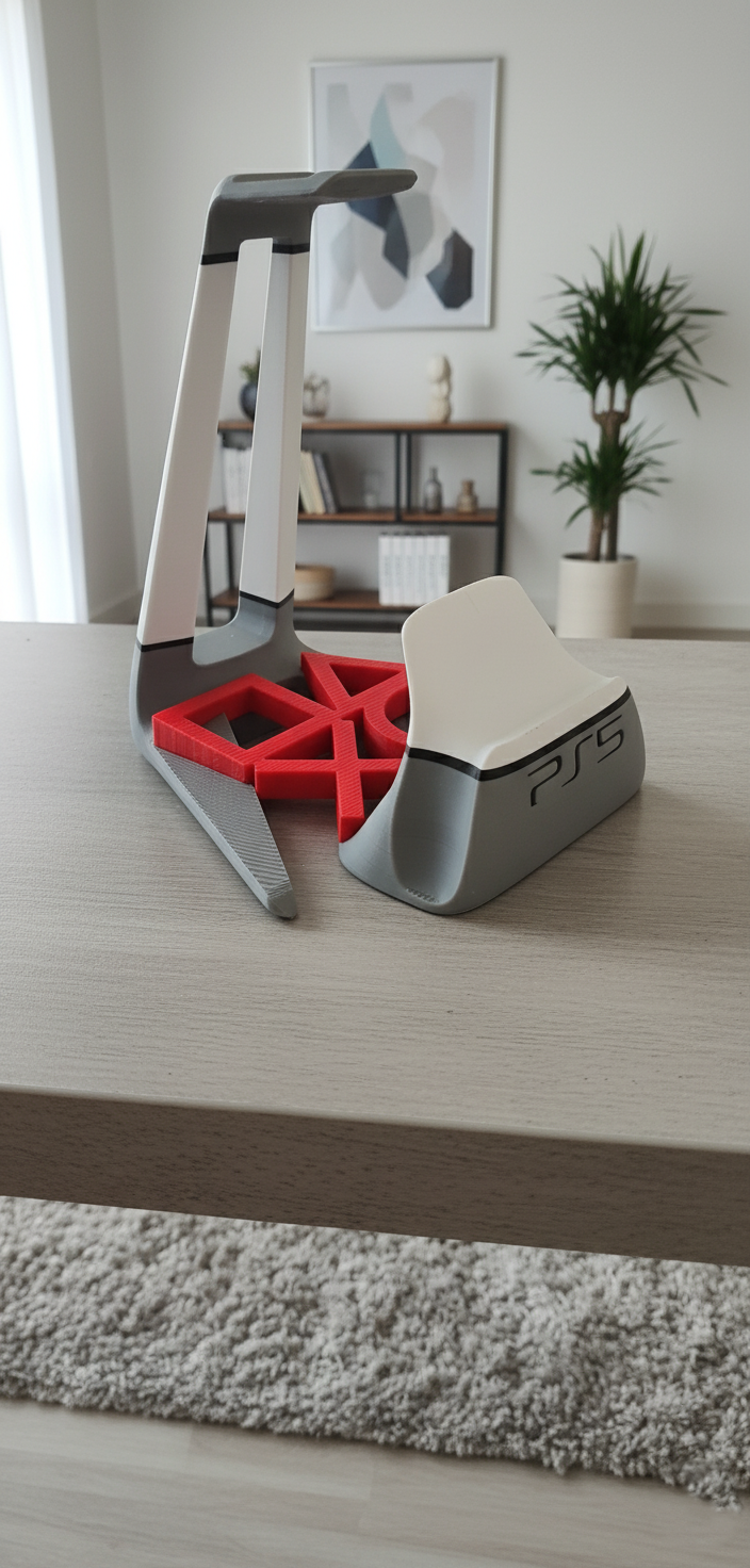 Держатель для гарнитуры и геймпада DualSense для PlayStation 5 (0164)