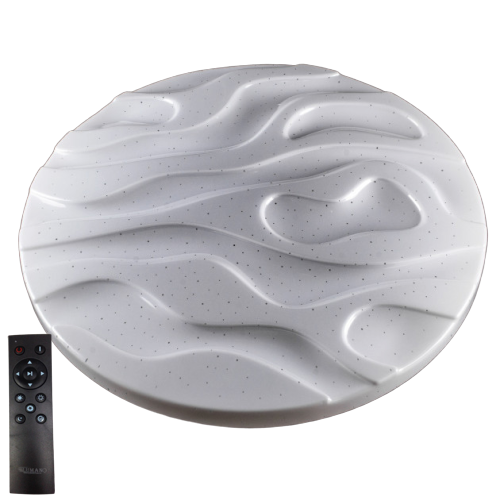 Светильник LED Lumano RIMINI круг с пультом 3 режима 3000-4000-6500K 80W (000017373)