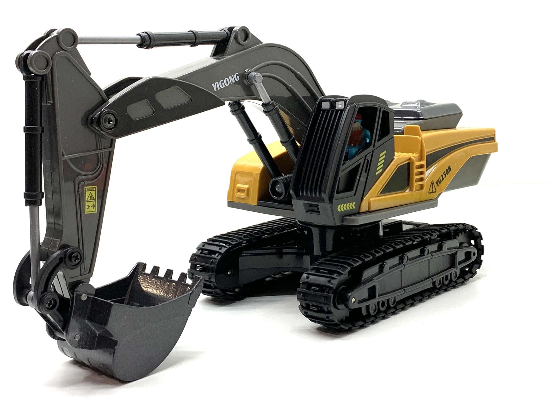Экскаватор на радиоуправлении гусеничный Желто-черный (ВС1049)