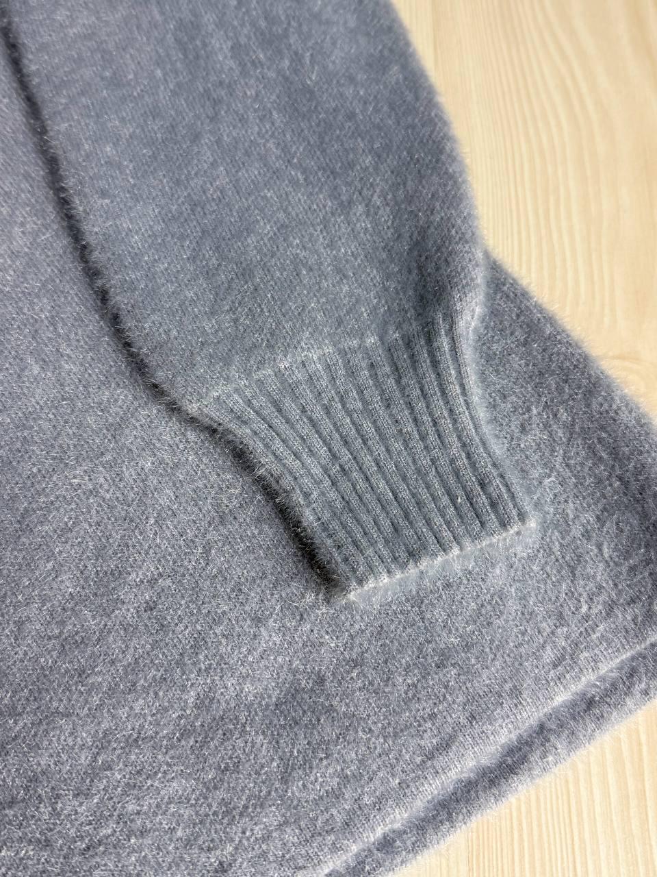 Светр жіночий Fancy Matinee 5977 ангора базовий OS Сірий (5036) - фото 2 Светр жіночий Fancy Matinee 5977 ангора базовий OS Сірий (5036) - фото 2