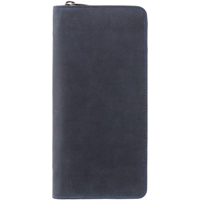 Портмоне дорожное Visconti Wing с защитой RFID Синий (728 OIL BLUE)