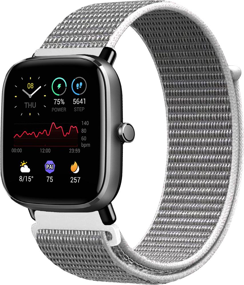 Ремешок нейлоновый Sport Loop для Amazfit GTS 2 mini Grey (14424-33)