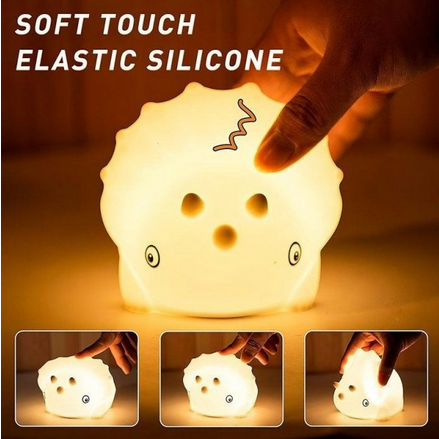 Нічник дитячий Losso Динозаврик силіконовий (LJC-150) - фото 3