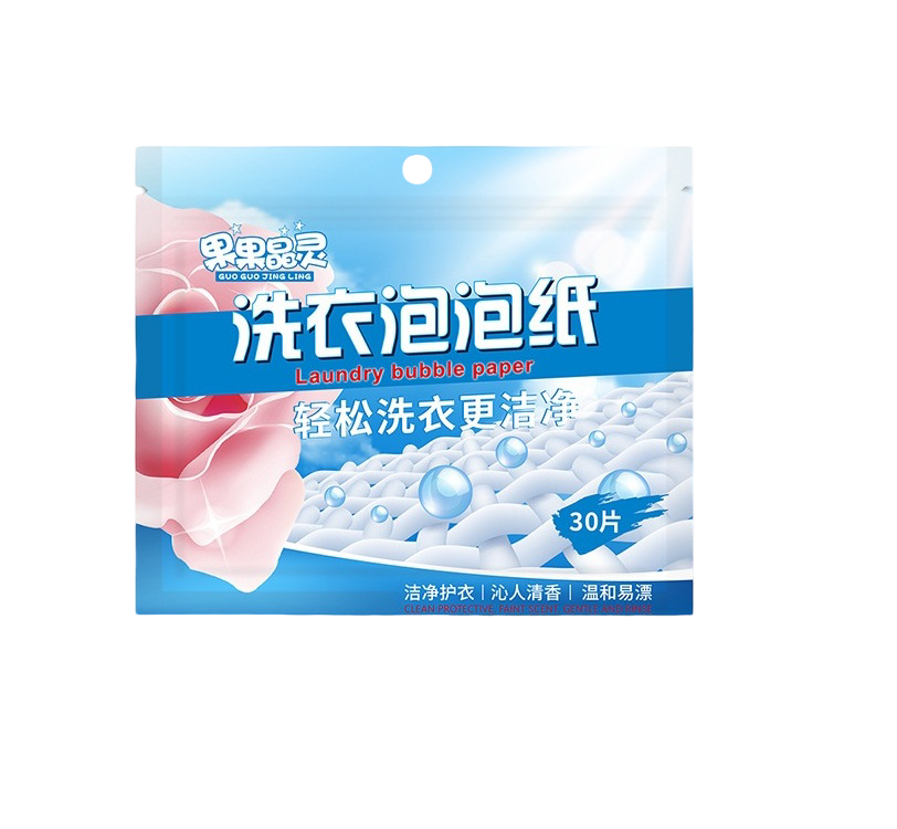 Пральні серветки-пластини для ручного і автоматичного прання 30 шт. Білий (R9509)