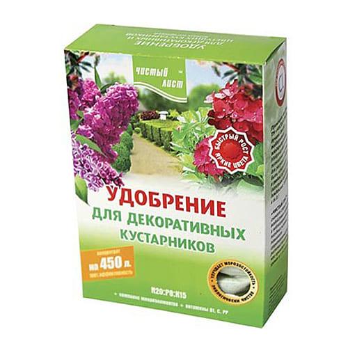 Добриво Florium Чистий Лист для декоративних кущів 300 г