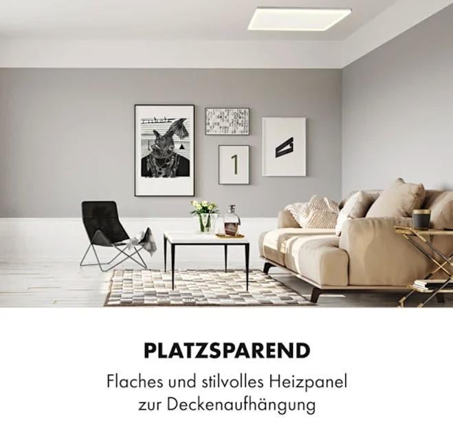 Инфракрасный потолочный нагреватель KLARSTEIN Midnight Sun 600 Вт (10035322) - фото 3