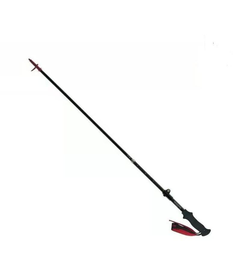 Трекинговая полка Naturehike ST07 NH18D010-Z 99-115 см Black-Red (599183) - фото 3