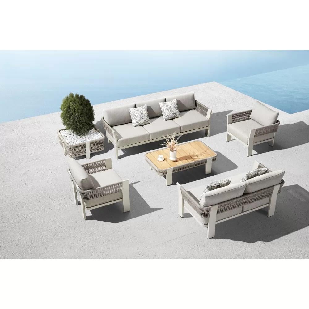 Комплекты садовой мебели для отдыха Higold BORROMEO 205410 Taupe (28956646) - фото 2 Комплекты садовой мебели для отдыха Higold BORROMEO 205410 Taupe (28956646) - фото 2