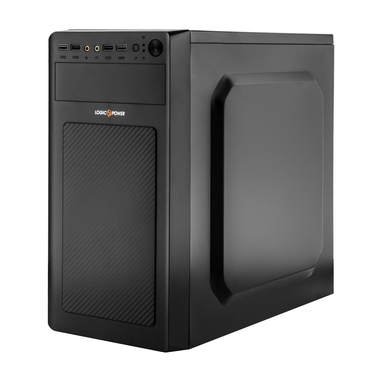 Корпус LP 6108-400w MATX 2xUSB3.0/2xUSB2.0 12 см