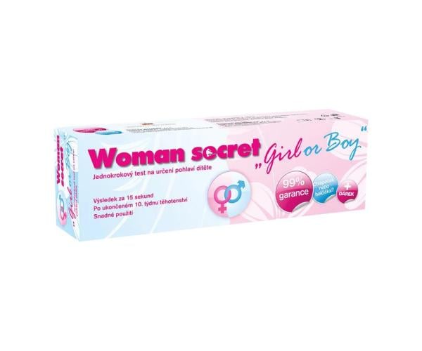 Тест американский Woman Secret Test домашний гендерный на определение пола ребенка