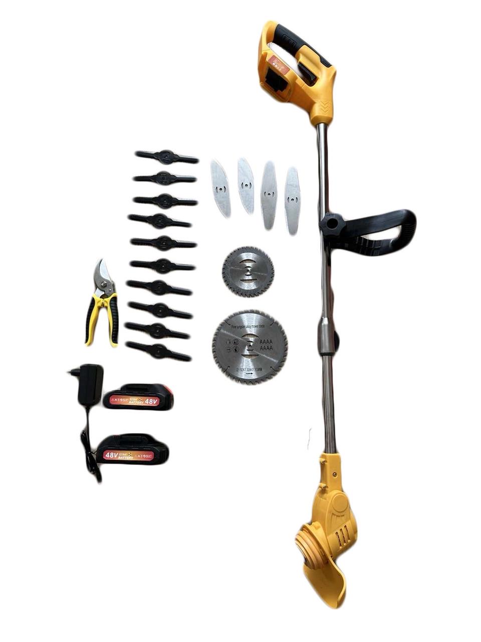 Тример акумуляторний Meister -MS-860/2 АКБ 48V 5Ah (24479808) - фото 2 Тример акумуляторний Meister -MS-860/2 АКБ 48V 5Ah (24479808) - фото 2